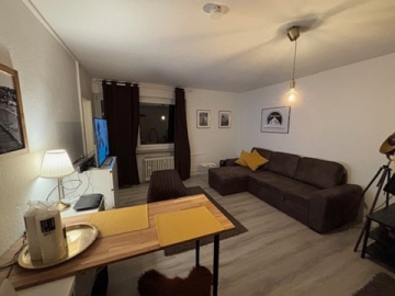 Wohnzimmer - Gemütliche 1-Zimmer Wohnung in der Südstadt Hannovers!