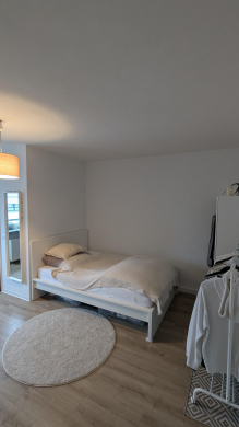 Ansicht Wohnraum - Lichtdurchflutete 1-Zimmer Wohnung in der Südstadt Hannovers!