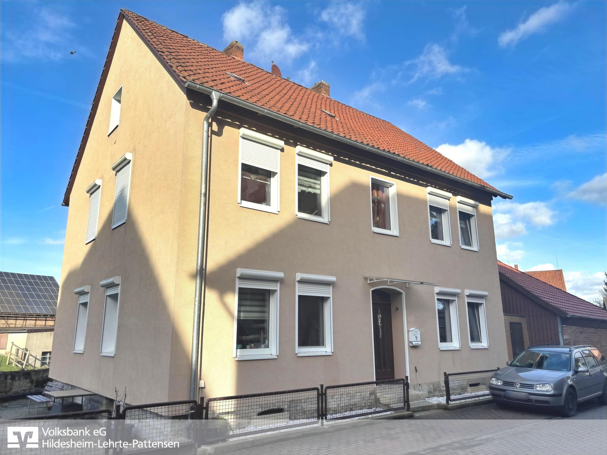 Außenansicht Haus - Einfamilienhaus mit viel Platz in Freden!