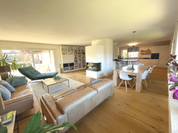 Wohn/Esszimmer - Ihr neues Zuhause in Asel – Wohlfühlen am Kamin & Entspannen im Traumgarten
