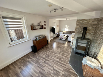 Wohnzimmer - Einfamilienhaus in zentraler Lage von Gronau!