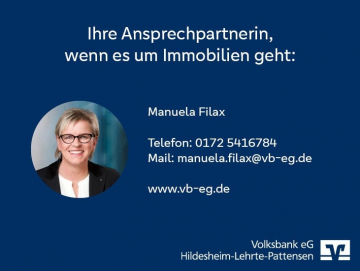 Ansprechpartner Manuela Filax - Reihenendhaus in Rethen – Ihr neues Zuhause!